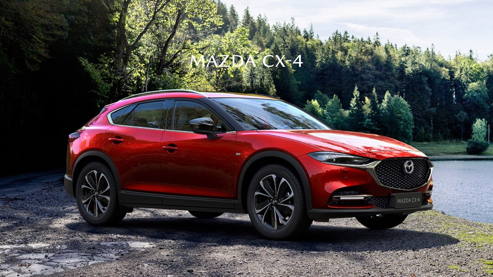 В России стартовали продажи кроссоверов Mazda CX-4
