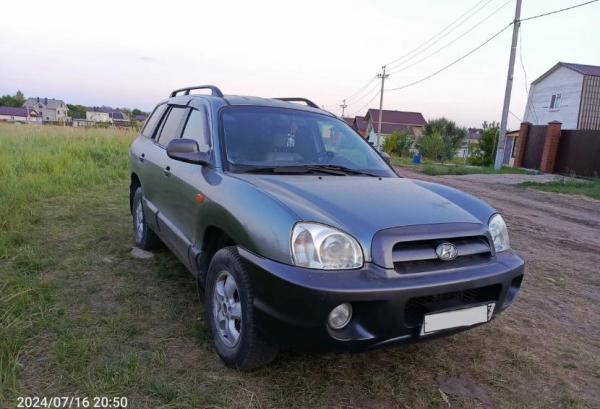 Hyundai Santa Fe, 2004 год выпуска с двигателем Бензин, 740 000 RUB в г. Самара