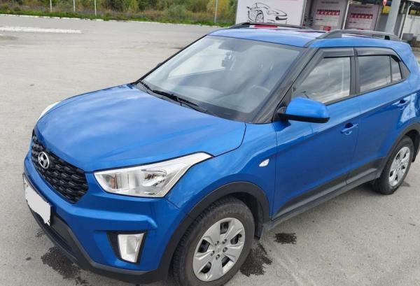 Hyundai Creta, 2021 год выпуска с двигателем Бензин, 2 100 000 RUB в г. Новосибирск