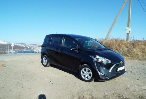 Toyota Sienta, 2019 год выпуска с двигателем Бензин, 1 500 000 RUB в г. Владивосток