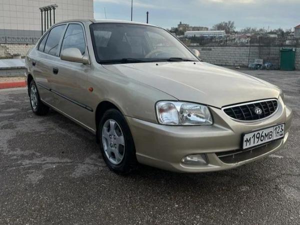 Hyundai Accent, 2004 год выпуска с двигателем Бензин, 440 000 RUB в г. Севастополь