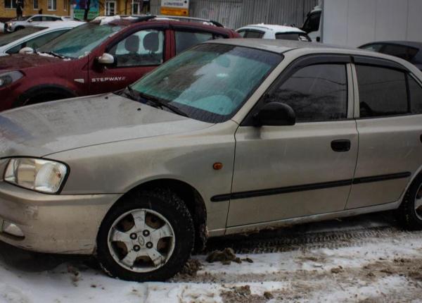 Hyundai Accent, 2008 год выпуска с двигателем Бензин, 330 000 RUB в г. Брянск