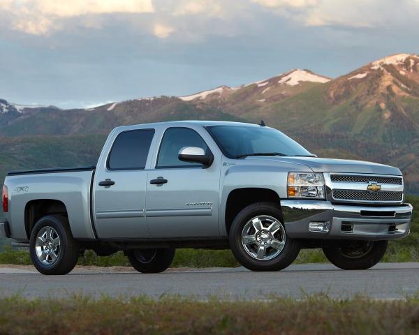 Фото Chevrolet Silverado II (GMT900) Пикап Двойная кабина Crew Cab