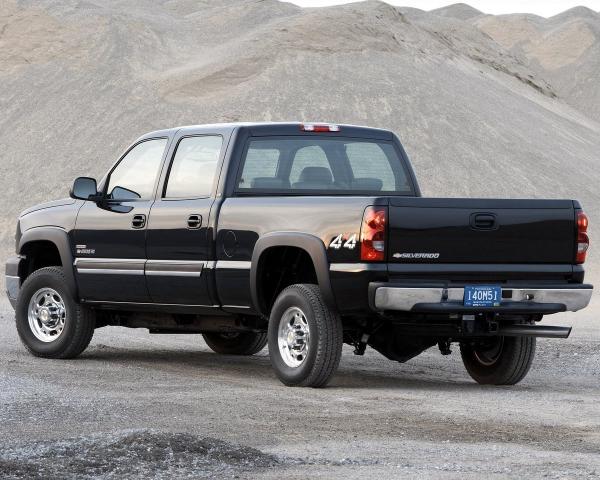 Фото Chevrolet Silverado I (GMT800) Рестайлинг Пикап Двойная кабина Crew Cab