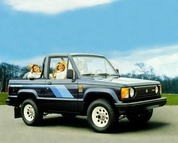 Фото Isuzu Bighorn I Внедорожник открытый SWB