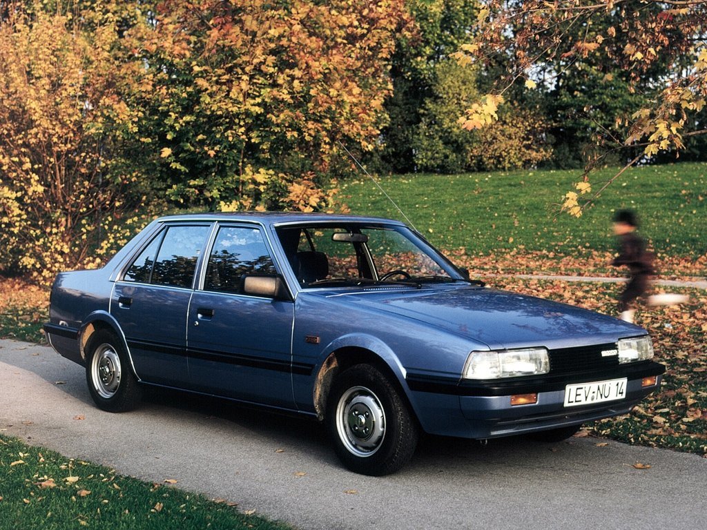 Характеристики 2.0 AT Бензин, Передний привод, Автомат, 101 л.с. Mazda 626  2 поколение (GC) 1982 - 1987, Седан