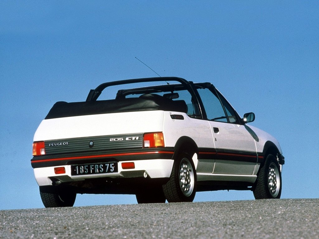 Фото Peugeot 205 I Кабриолет