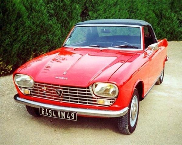 Фото Peugeot 204 I Кабриолет