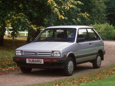 Фото Subaru Justy I Хэтчбек 3 дв.