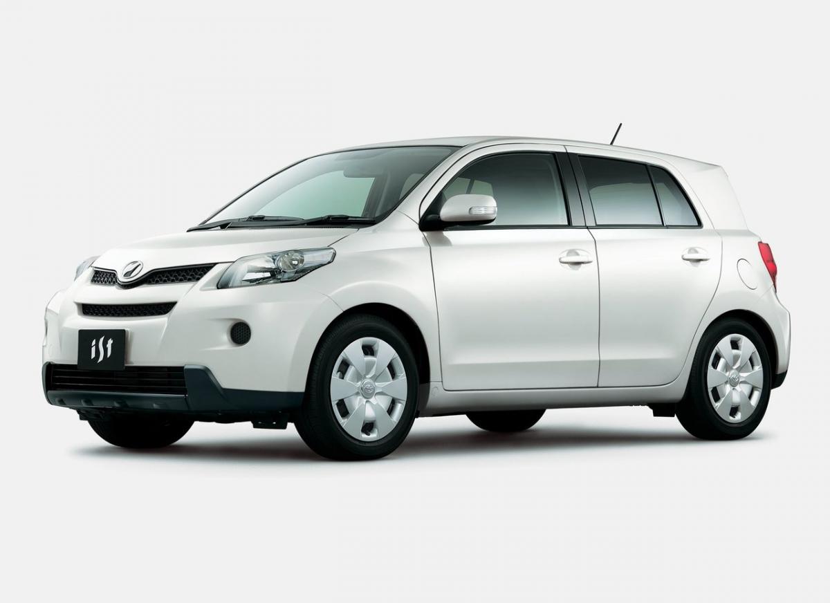 Сравнение Тойота Ист и Тойота Витц, что лучше Toyota Ist или Toyota Vitz