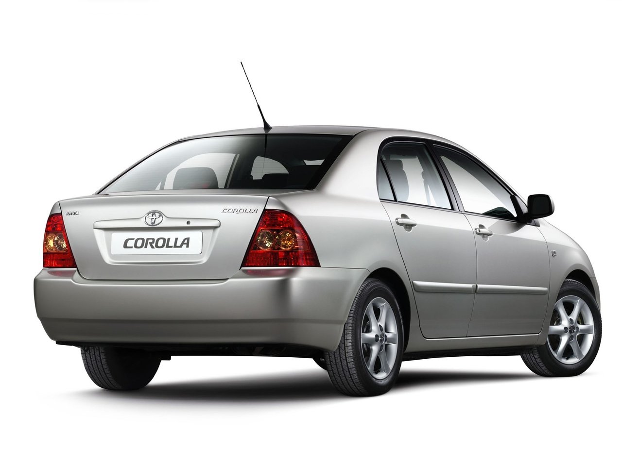 Технические характеристики Тойота Королла 9 поколение (E120, E130)  Рестайлинг 2003 - 2007, Седан