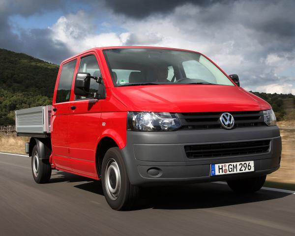 Фото Volkswagen Transporter T5 Рестайлинг Пикап Двойная кабина